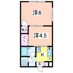 タウンハウス金衛町Ｂの物件間取画像